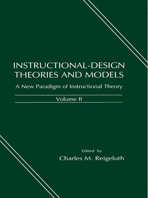 cover image of Instructional-design Theories and Models